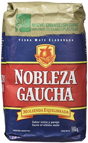 Gaúcha mate com vara nobreza 500 g