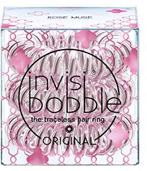 Invisibobble Time To Shine Collection Rose Muse, 1er Pack, (1x 3 Stück)