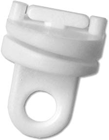 prodecoshop Universal-Feststeller, Stopper für Gardinenschienen und Vorhangschienen (6)