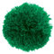 maDDma 2 Bommeln/Wollbommeln/Pompons, 10cm Smaragdgrün, 2 Stück, Fasching, Handwäsche