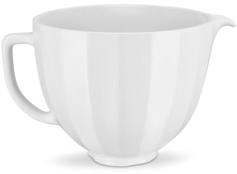 KitchenAid KSM2CB5PWS Bol en céramique Blanc 5 l