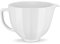 KitchenAid Cuenco de cerámica KSM2CB5PWS, 5 cuartos de galón, color blanco