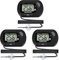 Thlevel Aquarium Thermometer Digital Thermometer with Probe and Suction Cup for Fish Tank Water Temperature Incubator Reptile Habitat Temperature (3PCS)