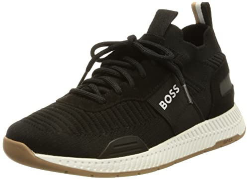 BOSS Herren Titanium_Runn_knsta Running, Charcoal14, 44 EU