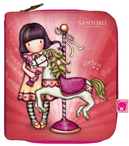 safta Unisex Kinder Geldbörse Gorjuss Fairground Carousel 10X12X3CM, bunt, Einheitsgröße