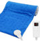 RIOGOO Heating Pad, Electric Heating Pad for Back Pain Relief, 30x60CM Soft Heat Pad - 5 Heat Levels, 4 Timers for Neck, Shoulders, Cramps（UK