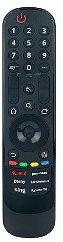 ALLIMITY MR23GA Replacement IR Remote Control Compatible with LG 4K OLED LCD TV G3 Series OLED55G3PUA OLED83G3PUA OLED65G3PUA OLED77G3PUA Without Voice Function