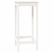 Tidyard Bistrotisch Stehtisch Bartisch Partytisch Esstisch Küchentisch Tisch Weiß 50x50x110 cm Massivholz Kiefer