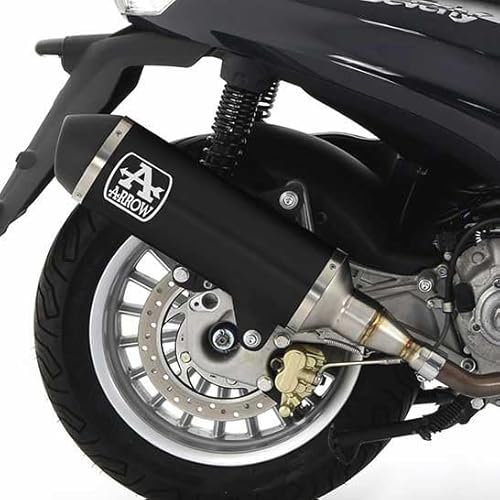 ARROW MARMITTA OMOLOGATA URBAN ALLUMINIO DARK PIAGGIO BEVERLY 300 HPE '21 (EURO 5) RICAMBIO ARROW