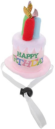 ibasenice für Jungen Zum Geburtstag – Unisex-kuchenhut Aus Stoff – Happy Birthday-dekorationen für Jungen und Mädchen