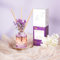 ROUCAS BLANC Reed Diffuser, Aldehydic Floral Scented Diffuser with Sticks, 4.22 fl.oz., Room Decor & Bathroom Decor, Aromatherapy Home Fragrance Diffuser Gift