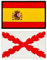 Pack De 2 Parches Bandera, Parches Bandera Borgoña Española, Insignias Bordadas Bandera, Parches Tácticos De Tela, Pegatinas Termoadhesivas Diy, Parches Mágicos Militares