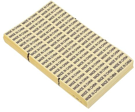 Housoutil 3500stücke Aufkleber Selbstklebend Wasserfest Aus China Importierte Etiketten Made in China Aufkleber Für Diverse Oberflächen