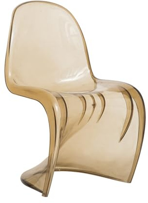 Moderner S-Barstuhl - Stilvoller Esszimmerhocker aus Acryl-Kunststoff für Make-up, kreative Dekoration, trendige Internet-Promi-Möbel, ergonomischer Komfort