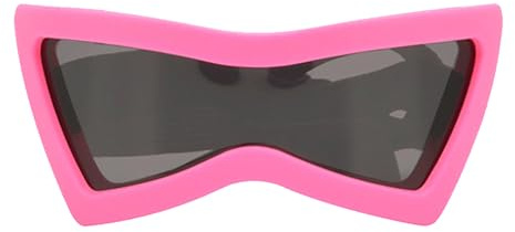 Hundebrille Für Kleine Rassen UV-Schutz Staubdicht Verstellbarer Riemen