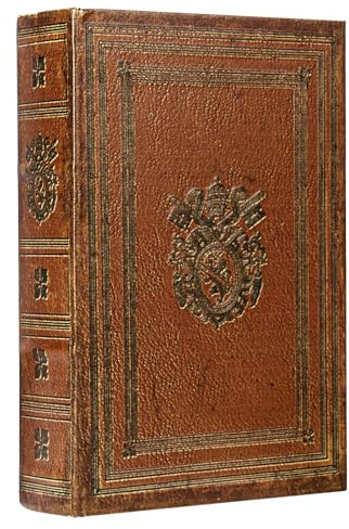 TRMESIA Decorative Book Box Fake Leather Embossed Cover Vintage Style Brown Storage Box - Large 1-06, Decoration for Coffee Table, Bookshelves, Jewelr