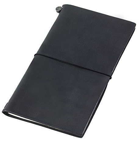 Midori Traveler's Notebook Black Leather by Midori