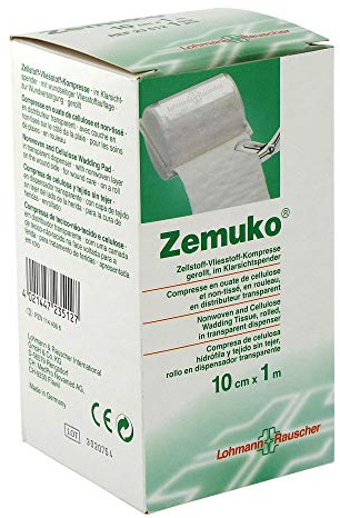 ZEMUKO Vliesstoff-Kompr.gerollt 10 cmx1 m 1 St