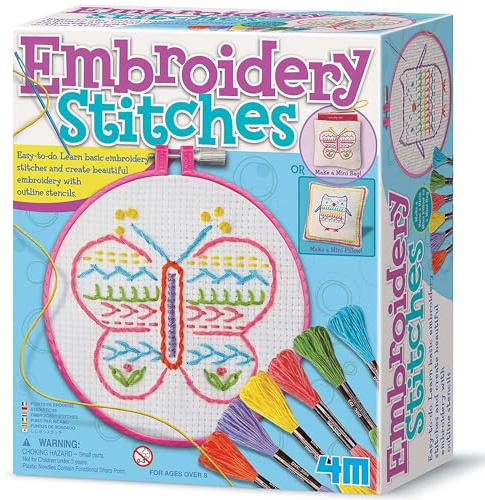 4M Easy To Make Embroidery Stitches