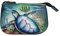 Anuschka Damen Leder Münzgeldbörse - Echtes Weichleder - Handbemalt Original Kunst - Ocean Treasures