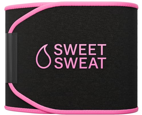 Sports Research Waist Trimmer for Men & Women, Large: 9 Width X 46 Length, Pink