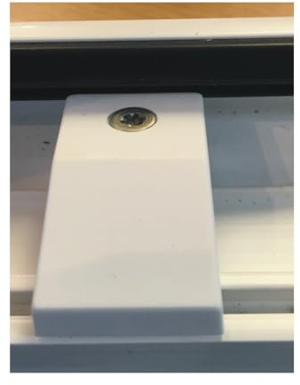 Upvc Run Up Riser Block White Window or Doors 14mm Step Guide Closer