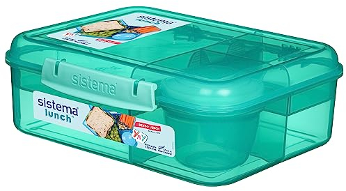Sistema Bentobox -SI41690 Bentobox Grün, Pink, Blau, Lila 1.65 l