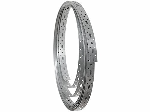 10 m Rispenband Windrispenband Flachverbinder 25 x 1,5 mm Verbinder Einstellbar Silber Verzinkt…