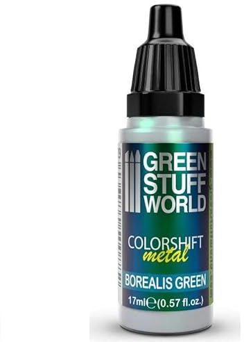 Green Stuff World - Borealis Green: Metallfarbe, 30 Milliliter, Acryl, Metall