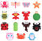 ABOOFAN 15Pcs Data cable protective sleeve cartoon charger protector silicone charger protector fish cell phone charger data Cable Protector Silica gel protection cap flexible