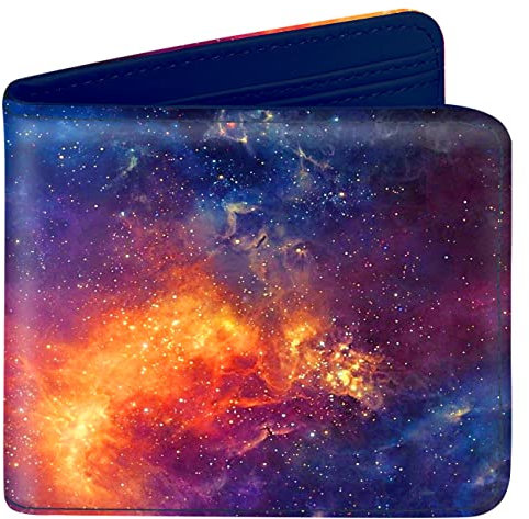 Bistup Coole Geldbörse für Teenager und Jungen, Universum, Niedlich