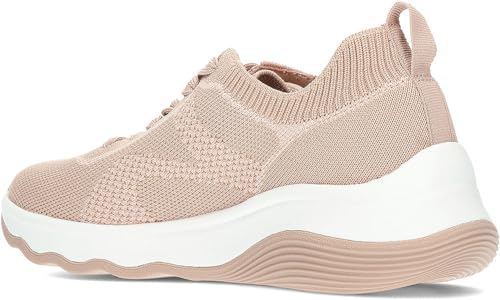 Clarks Circuit Tie, Zapatillas Mujer, Pale Peach, 42 EU