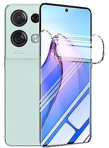 TMahhbid [2 pcs] Films de Protection d'écran en Hydrogel pour OPPO Reno 8 5G/ Reno 8 Lite 5G, [HD] Film de Protection en Transparent TPU Souple [Pas de Verre Trempé]