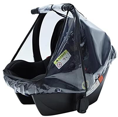 Regenschutz Für Babyschalen Transparent Regenverdeck Für Babyschale Regenschutz Für Baby Autositz, Babytrageschalen Regenschutz Für Babyschale Mit Einfacher Zugang Rolltor