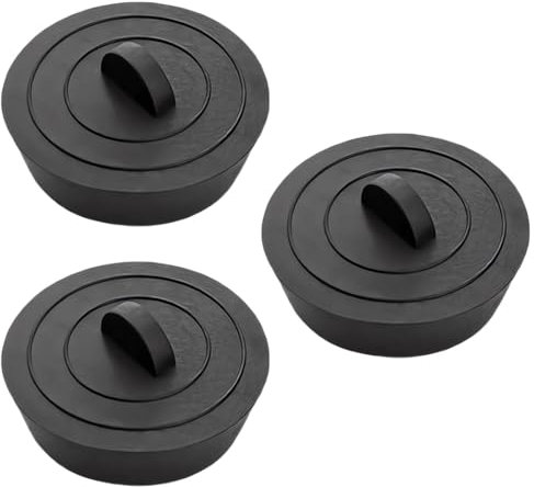 3 Piezas Tampões de Drenagem Tapón de Drenaje Desagües Estándar Tapones Universales para Fregadero de Cocina y Baño Tapones para Bañeras Drain Stopper Plug(4.2CM)