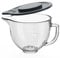 Glass Bowl Compatible With KitchenAid 4.5-5QT Tilt-Head Stand Mixers, Glass Mixing Bowl Replacement with Measurement Markings & Pour Spout for Kitchen Aid Mixer Accessory, Microwave & Freezer Friendly