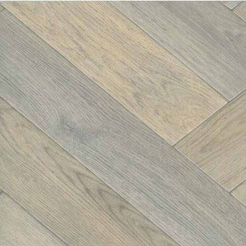 Beige Grey Wooden Effect Anti Slip Contract Commercial Heavy Duty Vinyl Flooring with 3.8mm Thickness, Waterproof Contract Commercial Vinyl Flooring -5m(16'4) X 4m(13'1)-20m²