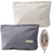 2 Pcs Small Toiletry Bag, Make up Bags for Women, Small Makeup Bag for Handbag, Mini with Metal Zipper Portable Makeup Bag for Travelling