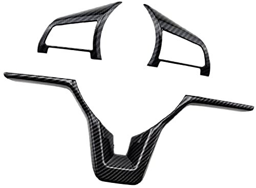 HUVNEXA Carbon-Faser-Auto-Lenkrad-Panel-Abdeckungs-Ordnungsaufkleber, for Nissan, for DayZ 2019 2020 2021, Zubehör, Auto-Styling Auto-Lenkrad-Aufkleber(3 6 9 Clock Style)