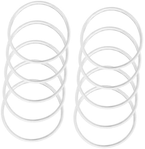 Lot de 10 joints de bouteille d'eau en silicone pour gobelets isothermes en acier