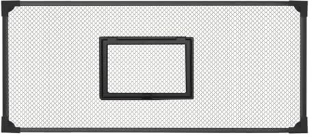 Baoblaze Ersatzabdeckung für Aquariumabdeckung, selbstmontierend, Anti-Sprungnetz, Abdeckung für Aquarien, reißfest, Zubehör für Aquariumsieb, 100x40cm