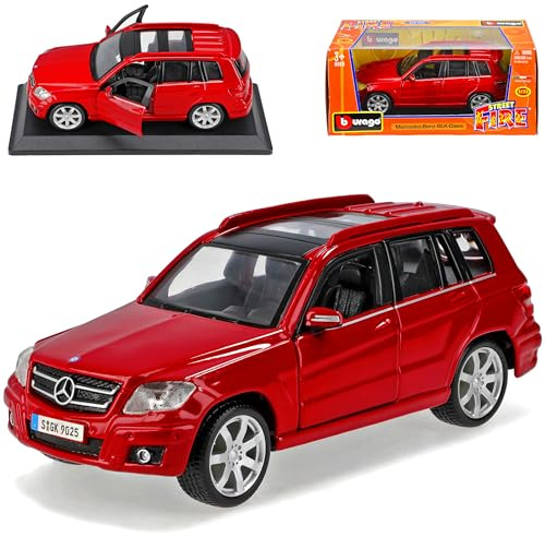 Generisch Mercedes-B Glk-klasse Glk X204 Rot 1/32 Burago Burago Modellauto Modell Auto