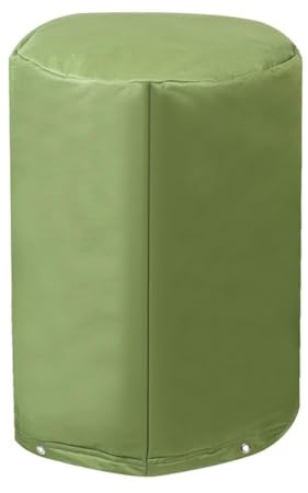 5-lagige isolierte Brunnenpumpenabdeckung für wetterfesten und Frostschutzschutz, 61 cm Durchmesser x 86,4 cm Höhe, passend für die meisten Wassertanks, Grün