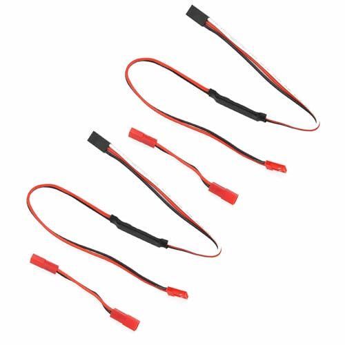 Annadue Controlador de Cabrestante de Coche RC, Mando a Distancia Universal de 3 Canales con Enchufe Adaptador, Mando a Distancia de Plástico RC para Reemplazo de Accesorios