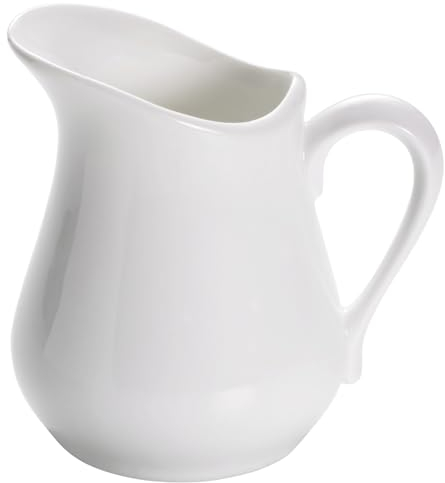 MAXWELL & WILLIAMS MWAA023 White Basics Milchkännchen/Sauciere mit Henkel, porzellan, Weiß