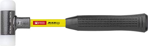 PB Swiss Tools Kunststoffhammer mit Stiel aus Glasfasermaterial, Rückschlagfrei, 100% Swiss Made, Lebenslange Garantie, 1.59Kg, Größe 7