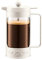 Bodum BEAN Kaffeebereiter für 8 Tassen (Press Filter System, Isoliert, Auslaufschutz, 1,0 liters) cremefarben, Creme