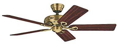 CASA BRUNO Deckenventilator Savoy, Messing antik