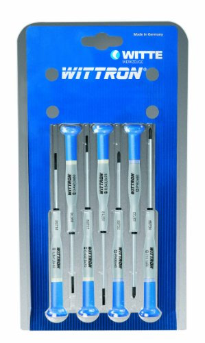 WITTE 89342 - Juego destornilladores WITTRON blister plástico - 7 piezas