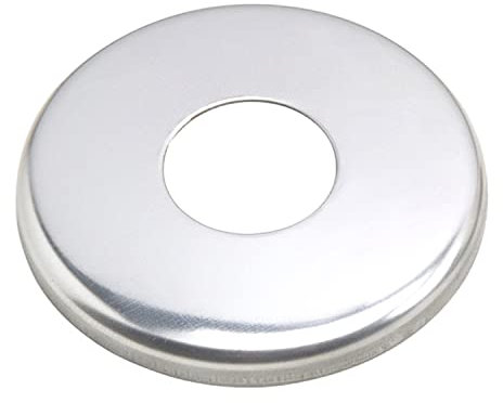 Embellecedor Escudo Abombado Acero 1/2